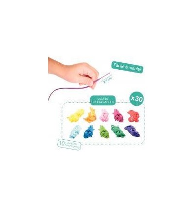 SAC 30 LACETS 101CM ASS