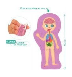 LOT 3 PUZZLE 11P CORPS HUMAIN 2