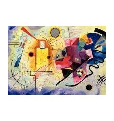 PUZZ BOIS 50P JAUNE ROUGE BLEU 2