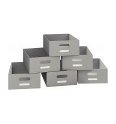 LOT 6 BACS CARTON GM GRIS 2