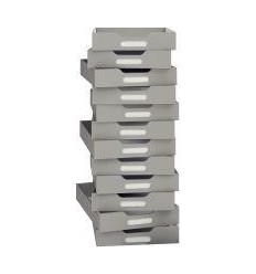 LOT 12 BACS CARTON PM GRIS