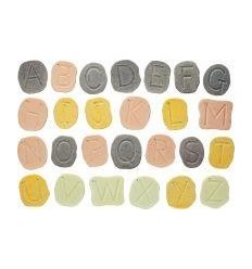 CRT 26GALET ALPHABET MAJUSCULE