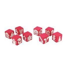 LOT 8 TAMPONS CUBE THEME NOEL