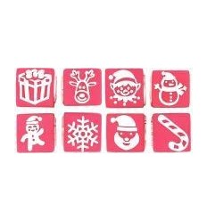 LOT 8 TAMPONS CUBE THEME NOEL 2