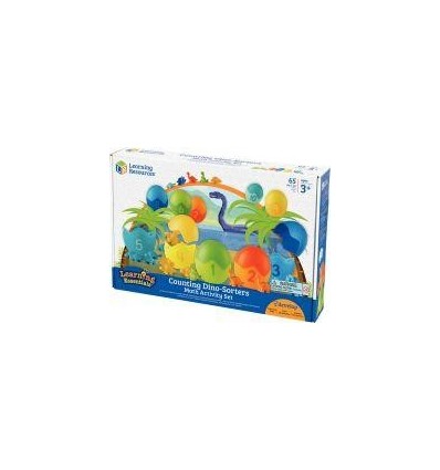 BTE 65PCS LES DINOS A COMPTER
