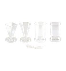 LOT 4MOULE CRIST P/BOUGIE+MECH 2