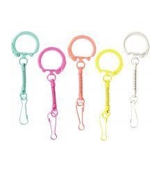 SAC 10 ATTACHES PORTE-CLES POP