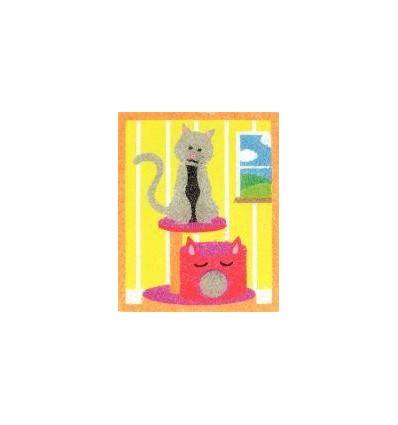 LOT 12 CARTE SABLE ANIMAUX