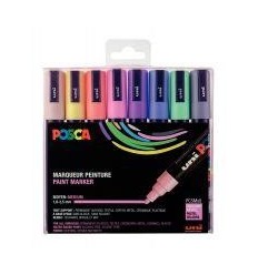 POCH8MARQ POSCA PM OGIV PASTEL