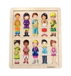 ENCAST 30P LES ENFANTS MONDE