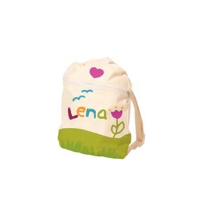 LOT 5 SAC A DOS COTON ECRU PM