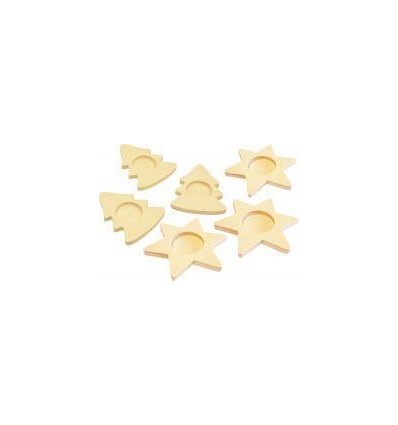 LOT 6 BOUGEOIR SAPIN+ETOIL ASS