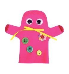 LOT10 MARIONNET A MAIN FEUTRIN