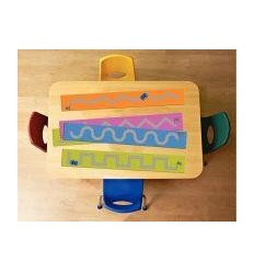 SET 8PISTE GRAPHIQUE 100X15 N1