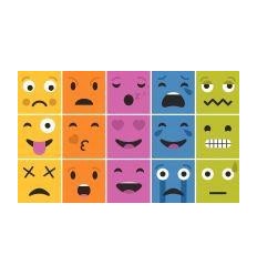 SET 15 DALLE 29X29 EMOTIONS