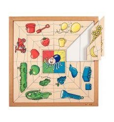 PLATEAU 17PCS LES COULEURS