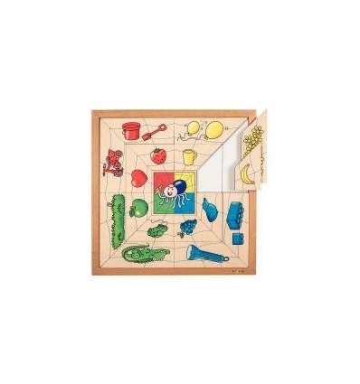 PLATEAU 17PCS LES COULEURS