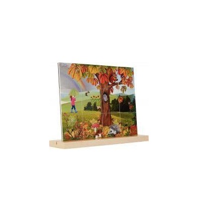 LOT 4PUZZ MAGN VERTICO SAISONS