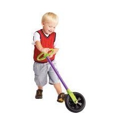 VOLANT DIRECTION VIOLET/VERT