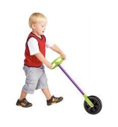 VOLANT DIRECTION VIOLET/VERT 2