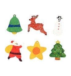 LOT 54 DECO NOEL BOIS ASS