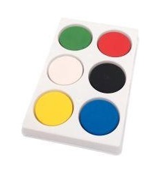 PALETTE 6GALET GOUACH 44MM ASS