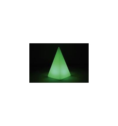 PYRAMIDE LUMINEUSE 26X26X48CM