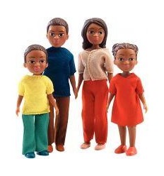 FAMILLE AFRICAINE 4 PERSONNES