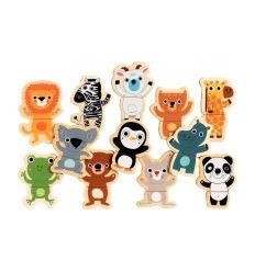 LOT 12 PUZZ MAGNET ANIMO ZOO 2