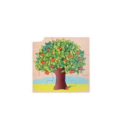 PUZZ BOIS 4 NIV 4 SAISONS 36P