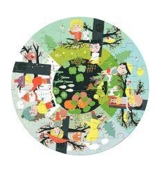PUZZL ROND CRT 40P 4 SAISONS 2
